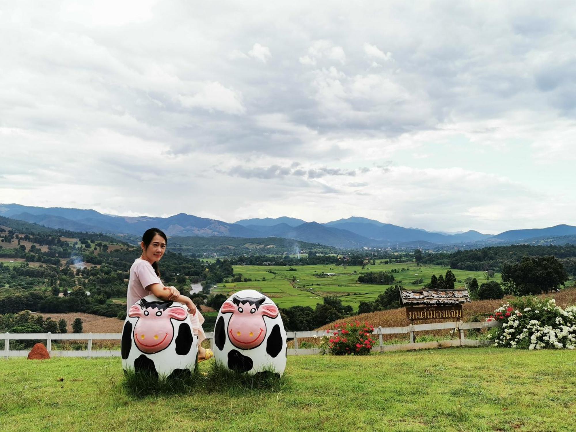 มนต์เมืองแจ่ม Hotel Mae Chaem Buitenkant foto