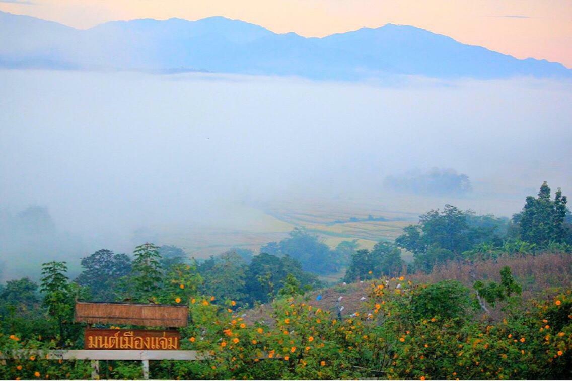 มนต์เมืองแจ่ม Hotel Mae Chaem Buitenkant foto